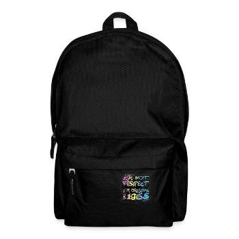 Je ne suis pas parfait, je suis original depuis 1965 Graffiti - Sac à dos - noir - Devant