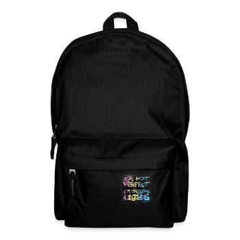 Je ne suis pas parfait, je suis original depuis 1986 Graffiti - Sac à dos - noir - Devant