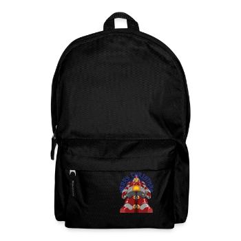 Frohe Weihnachten Cool Roboter Santa Claus Weihnachten Geschenk - Rucksack - Schwarz - Vorne