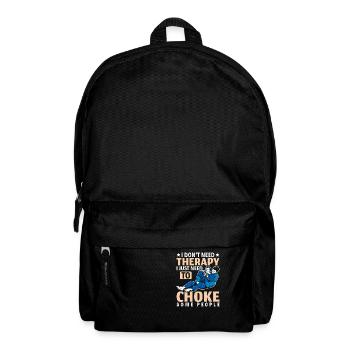 BJJ Jiu-Jitsu Brésilien - Sac à dos - noir - Devant