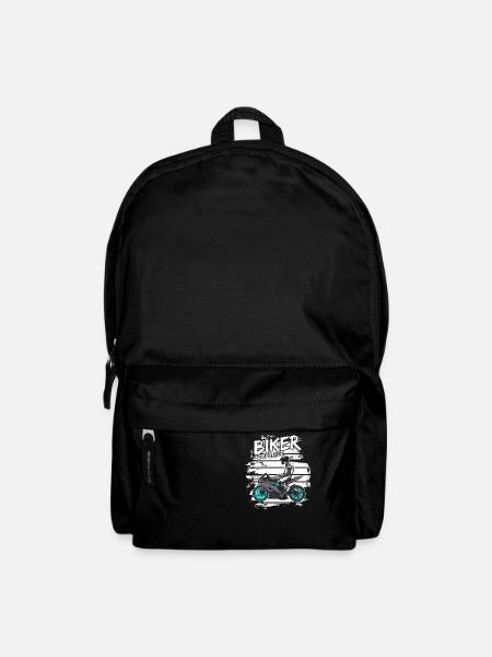 Motorcycle Lifestyle / Motorcycle / Motorcycle biker - Backpack - black