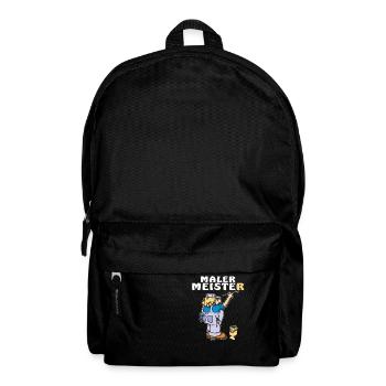 MALER MEISTER - Rucksack - Schwarz - Vorne