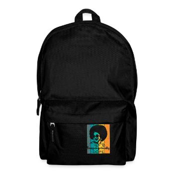 Unapologetic Black Afro-American - Backpack - black - Front