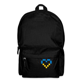 Stand with Ukraine Peace No War - Rucksack - Schwarz - Vorne