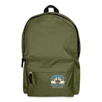 A plus tard Digger Drôle de petit garçon - Sac à dos - vert olive - Devant
