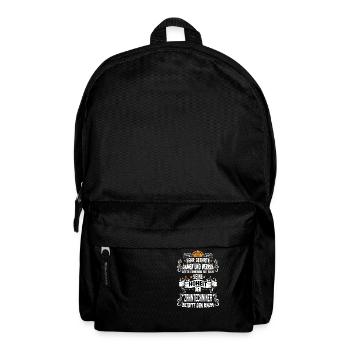 Zahntechniker Spruch Handwerker Zahntechniker - Rucksack - Schwarz - Vorne