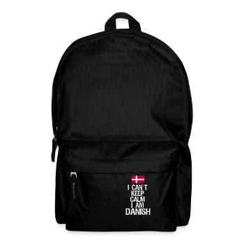Je ne peux pas rester calme Je suis Dane - Sac à dos - noir - Devant