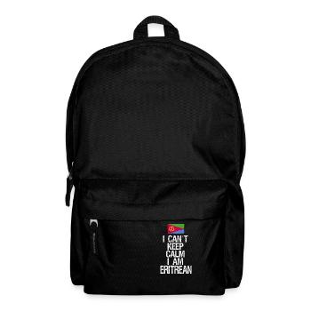 I can not Keep Calm I am Eritreer - Rucksack - Schwarz - Vorne