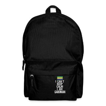 I can not Keep Calm I am Gabonese - Backpack - black - Front
