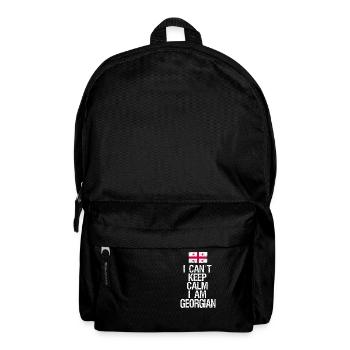 I can not Keep Calm I am Georgian - Backpack - black - Front