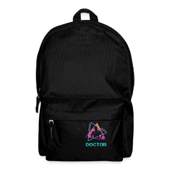 Retro Vintage Classic Doctor Medical - Backpack - black - Front
