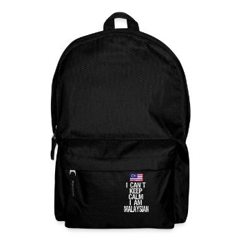 I can not Keep Calm I am Malaysier - Rucksack - Schwarz - Vorne