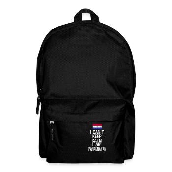 Je n’arrive pas à garder mon calme Je suis Paraguayen - Sac à dos - noir - Devant