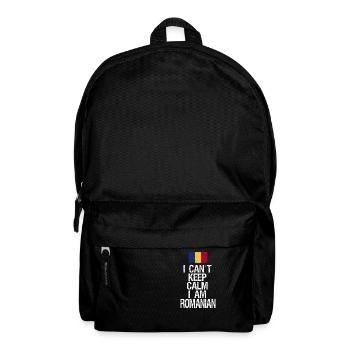 I can not Keep Calm I am Romanian - Backpack - black - Front