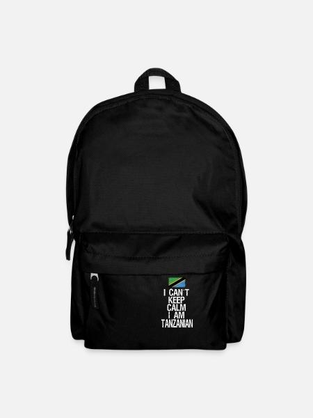 I can not Keep Calm I am Tansanier - Rucksack - Schwarz
