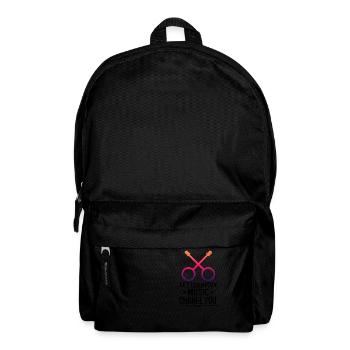 Country Musik Banjo Gitarre Musiker - Rucksack - Schwarz - Vorne