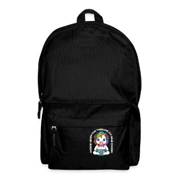 Gaming Einhorn - Lustiges Gamer Zocken Videospiele - Rucksack - Schwarz - Vorne