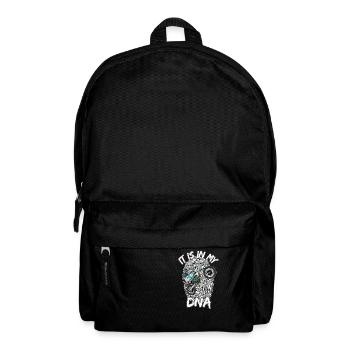 Motocross / Enduro / Freestyle mx / Dirtbike retro - Backpack - black - Front