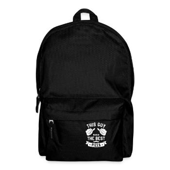 This Guy Makes The Best Pizza - Rucksack - Schwarz - Vorne