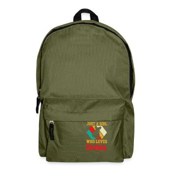 JUST A GIRL WHO LOVES KOALAS - Backpack - olive green - Front