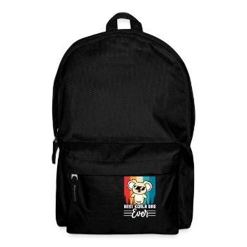 Best Koala Dad of All Time Koala Bear - Backpack - black - Front