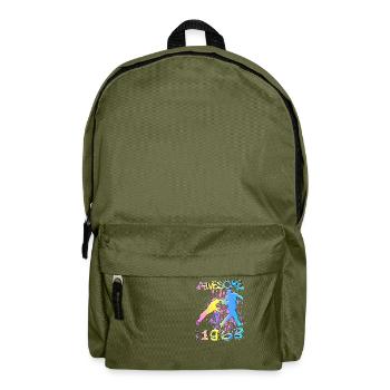Awesome since 1963. Agility, Hundetraining - Rucksack - Olivgrün - Vorne