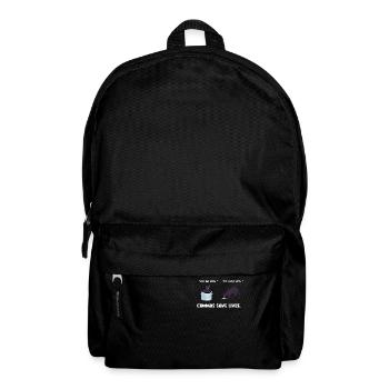 Punctuation Saves Lives I Funny English Grammar - Backpack - black - Front