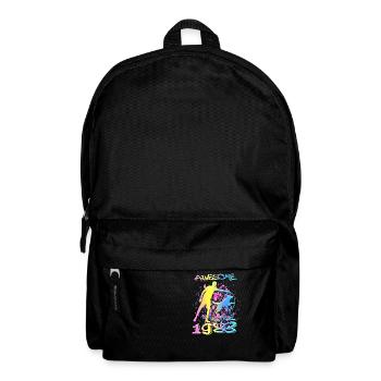 Awesome since 1983. Agility, Hundetraining - Rucksack - Schwarz - Vorne