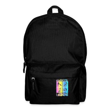 Awesome since 1999. Agility, Hundetraining - Backpack - black - Front