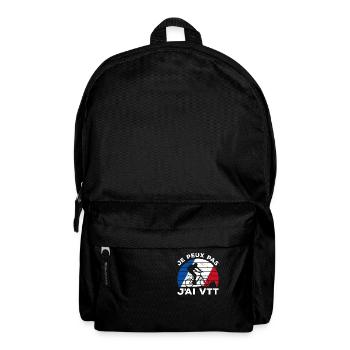 Je Peux Pas J'ai VTT Cycliste Vélo De Montagne - Rucksack - Schwarz - Vorne