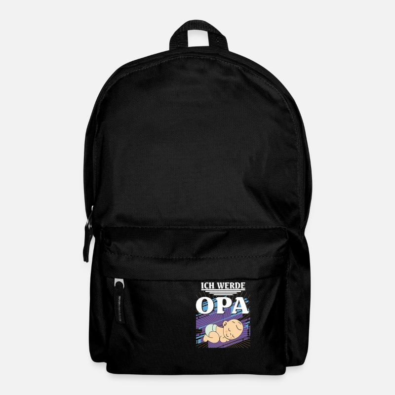 ICH WERDE OPA - Rucksack - Schwarz