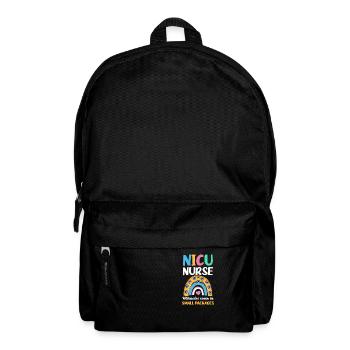 Nicu Nurse Shirt Miracles Come In Small Packages - Backpack - black - Front
