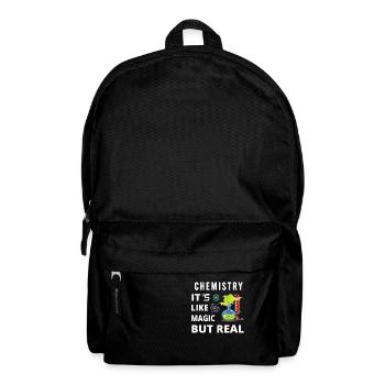 Chemistry It s Like Magic But Real Christmas - Backpack - black - Front