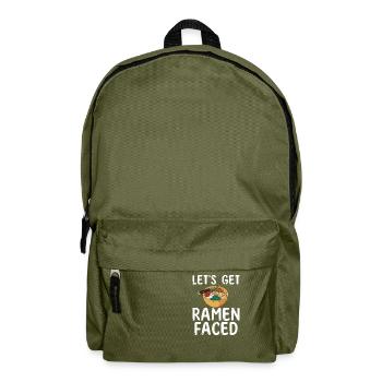 Ramen Lover - Backpack - olive green - Front