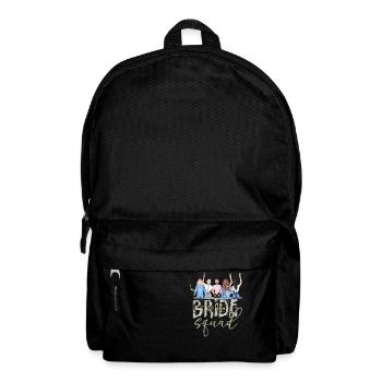 Braut Braut Hochzeit Junggesellenabschied Brautjungfernabschied - Rucksack - Schwarz - Vorne