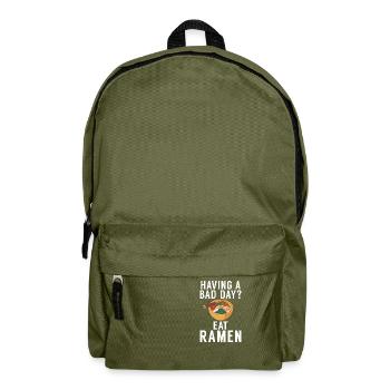 Ramen Lover - Backpack - olive green - Front