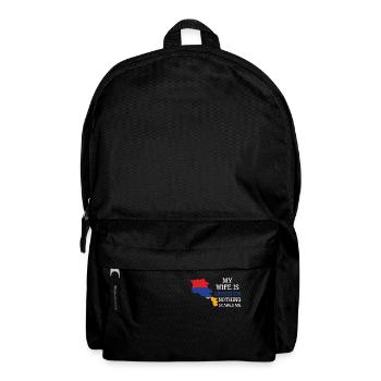 Nichts macht mir Angst Armenische Frau Armenien - Rucksack - Schwarz - Vorne