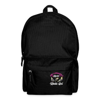 cockatiel cockatoo parrot bird gift - Backpack - black - Front