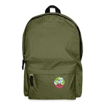 Peace Love Save Our Planet Earth - Rucksack - Olivgrün - Vorne