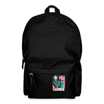 LLambo Alpaga Lama Drôle - Sac à dos - noir - Devant