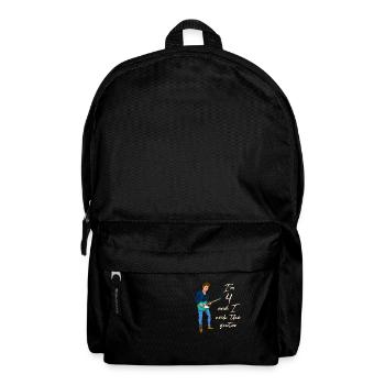 I'm 4 - Young Guitarist - Backpack - black - Front