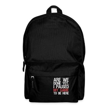 Conception de jeu Je possède mon jeu ici - Sac à dos - noir - Devant