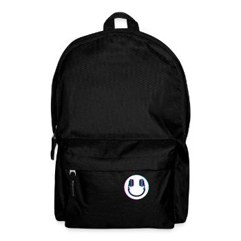 Glitch DJ Retro Techno House Smile DJ - Rucksack - Schwarz - Vorne