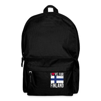 Finland Souvenir - Backpack - black - Front