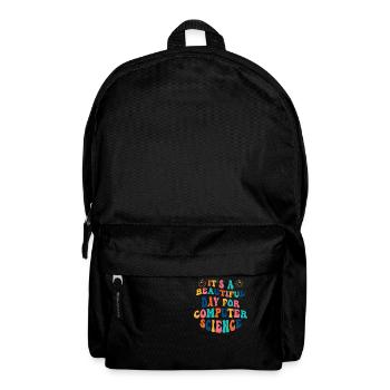 Informatik Studentin - Rucksack - Schwarz - Vorne