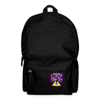 Skater Girl is a cool girl who is on the - Backpack - black - Front