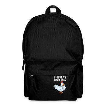 Chickens Before Dates - Backpack - black - Front