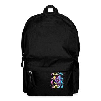 Awesome since 1969. Agility, Hundetraining - Rucksack - Schwarz - Vorne