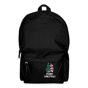 Joyeux Noël Drôle de Chemise de Noël - Sac à dos - noir - Devant
