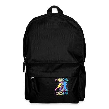 Awesome since 2014. Agility, Hundetraining - Rucksack - Schwarz - Vorne
